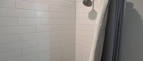 Towels, soap, shampoo, toilet paper