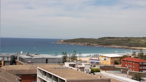 Vue sur la plage/l’océan