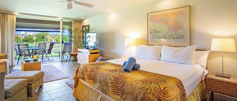 In-room safe, iron/ironing board, WiFi, bed sheets