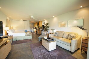 In-room safe, iron/ironing board, WiFi, bed sheets