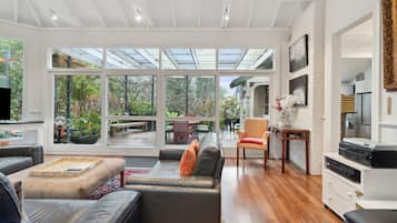 TV connectée, cheminée