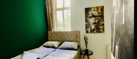 1 slaapkamer, beddengoed