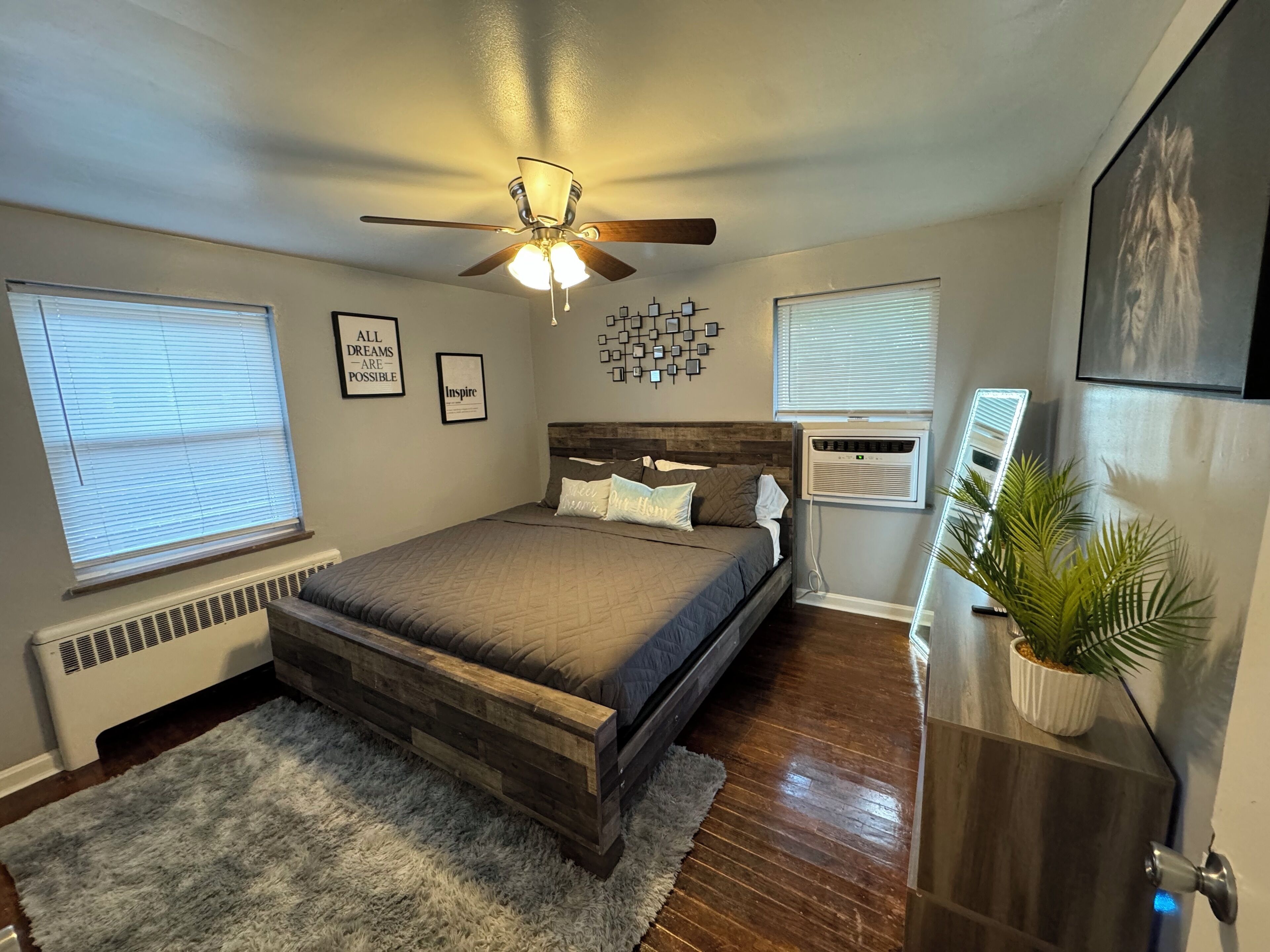 2 habitaciones y caja de seguridad en la habitación 