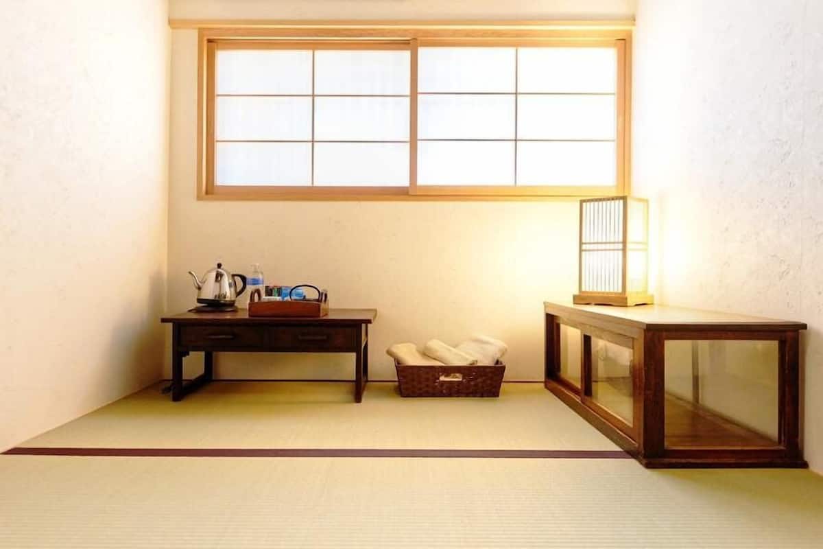 Standard Tatami Single Room in Kyoto Machiya Non smoking | Down duvets, free WiFi, bed sheets
