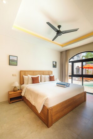 Apartamento, 1 quarto, vista para a piscina (Unit 3) | Vista do quarto