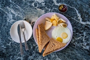 Desayuno inglés incluido todos los días