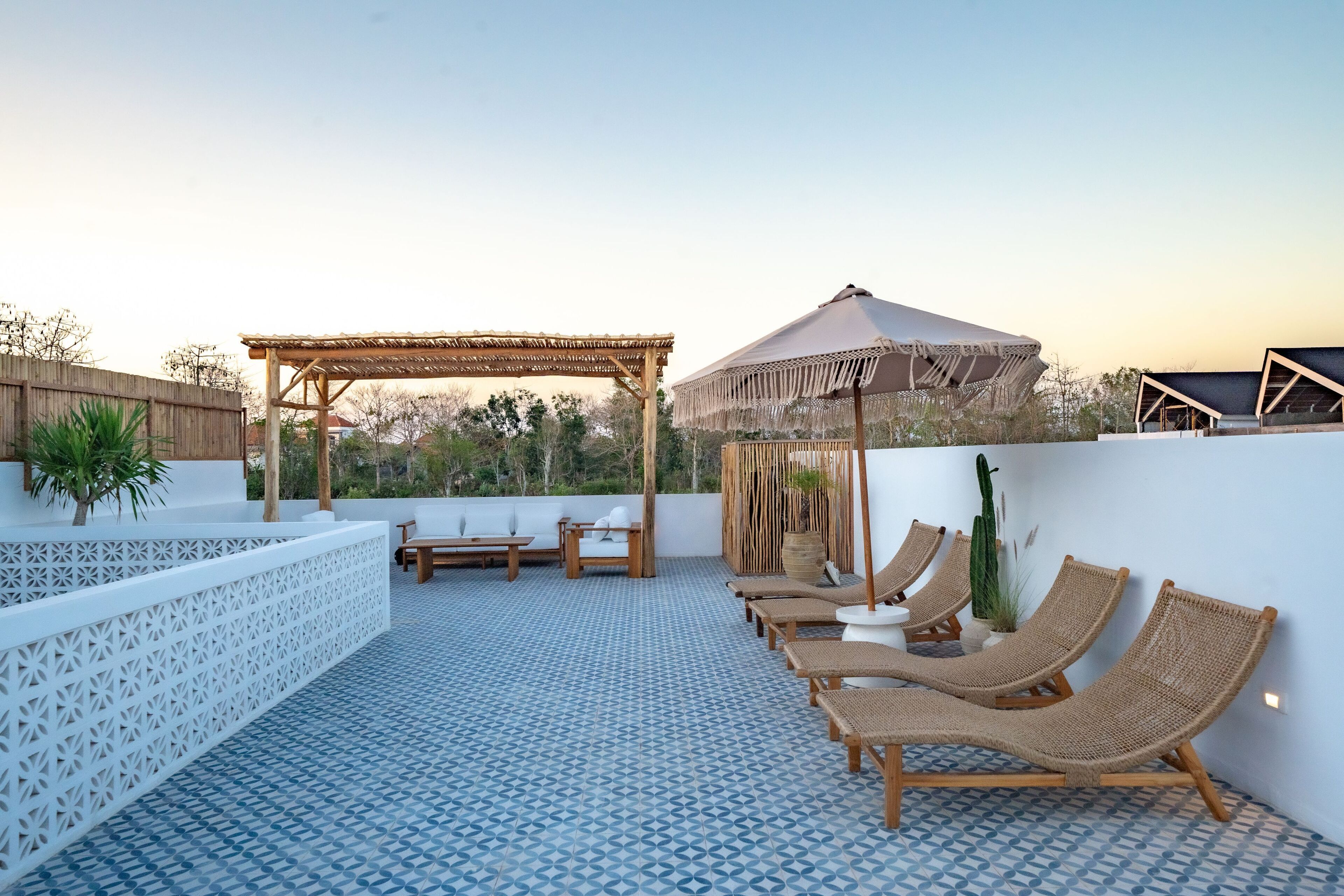 Terraza en la azotea