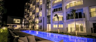 Family for 5people, 2 pools, AC, Kitchen, Fitness and near the beach