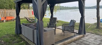 Enjoy our beautiful lake front cottage on little lake with our 4 bedroom cottage