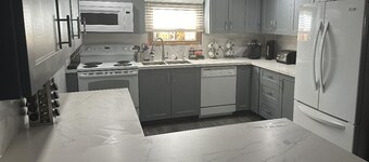 Enjoy our beautiful lake front cottage on little lake with our 4 bedroom cottage