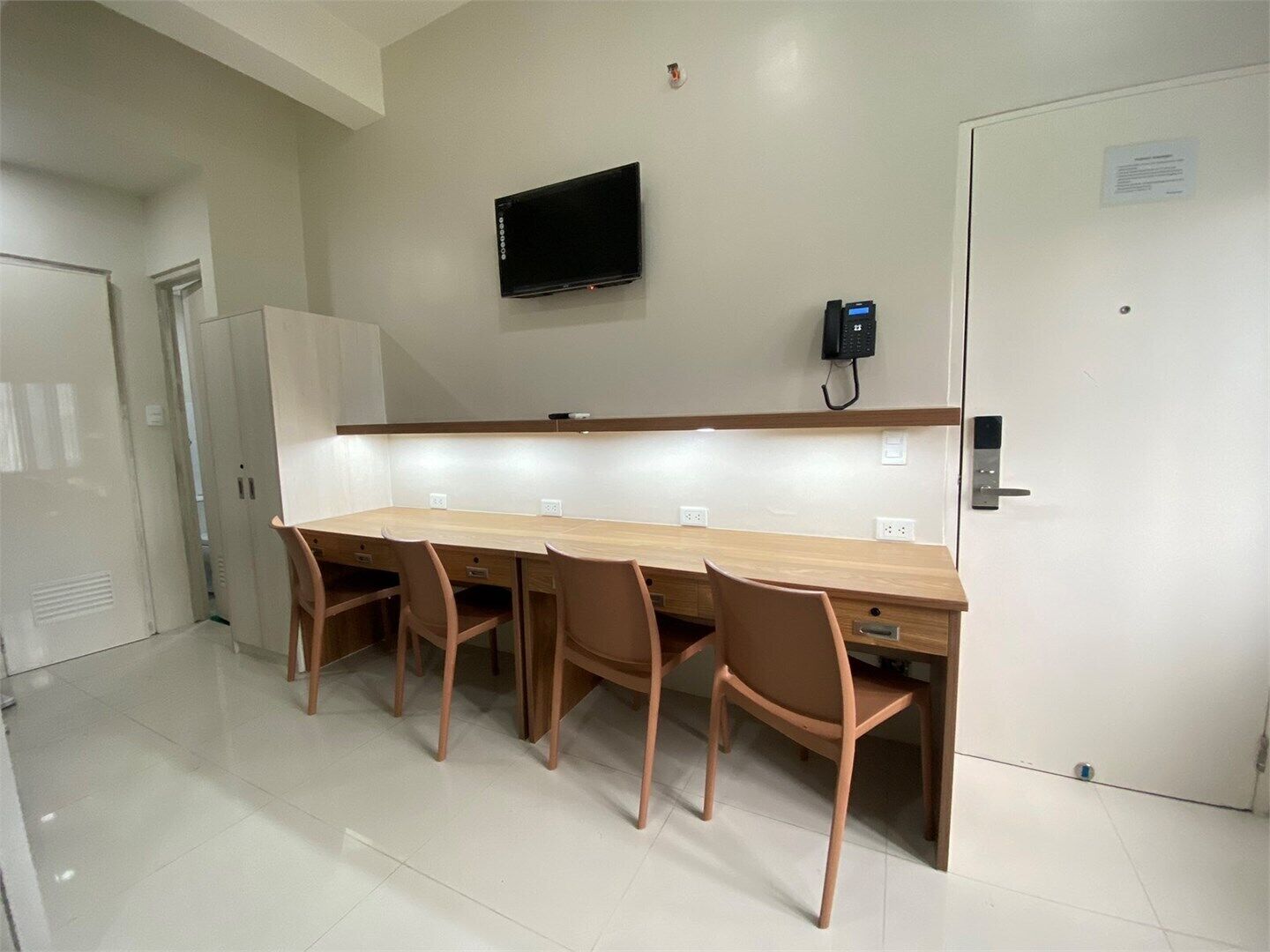 Desk, laptop workspace, soundproofing