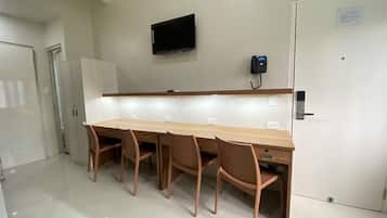 Desk, laptop workspace, soundproofing