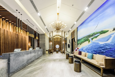 Reception. MEIHAOLIZ HOTEL