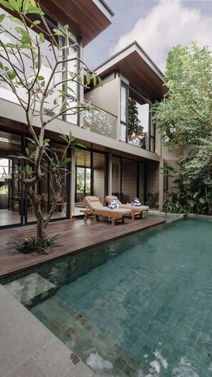 Two Bedrooms Villa with Private Pool | Pool | Outdoor pool - The Akasha Canggu Luxury Villas (Canggu)