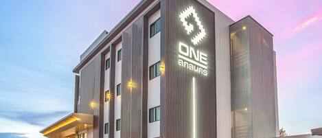 Façade de l’hébergement