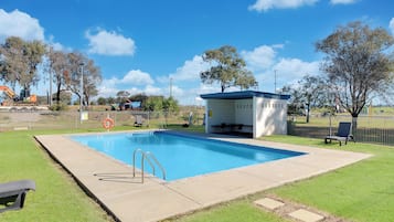 Seasonal outdoor pool