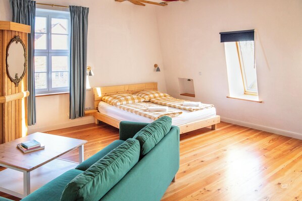 2 chambres, lit de bébé portatif, accès au Wi-Fi (inclus)