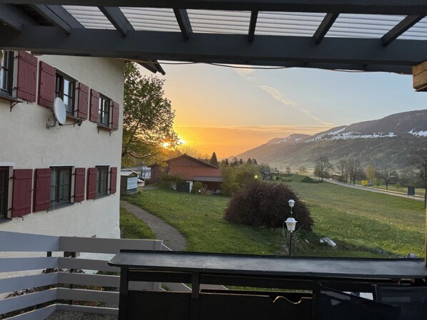 Vue depuis l’hébergement