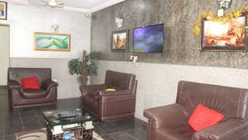 Sitzecke in der Lobby