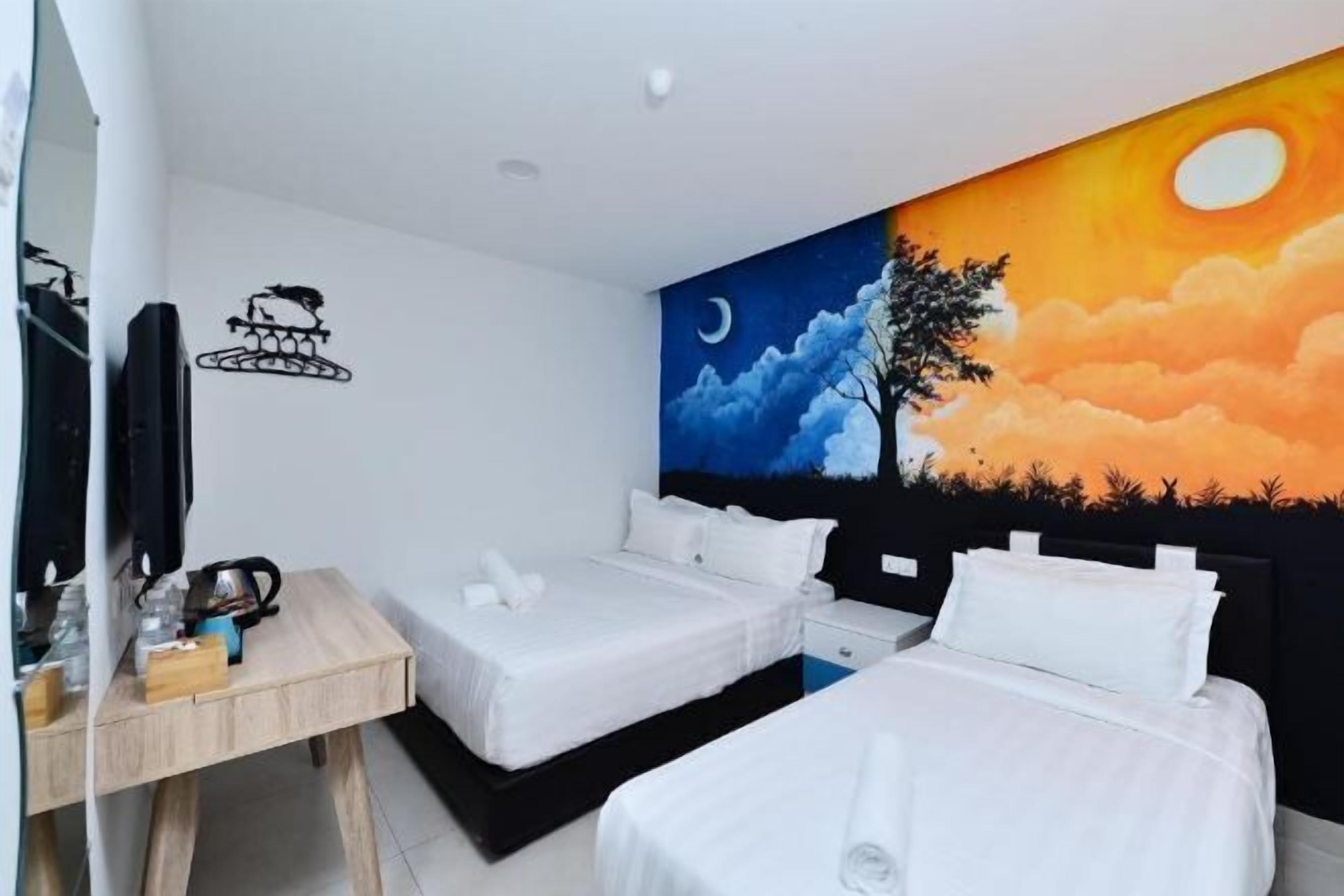 Desk, iron/ironing board, free WiFi