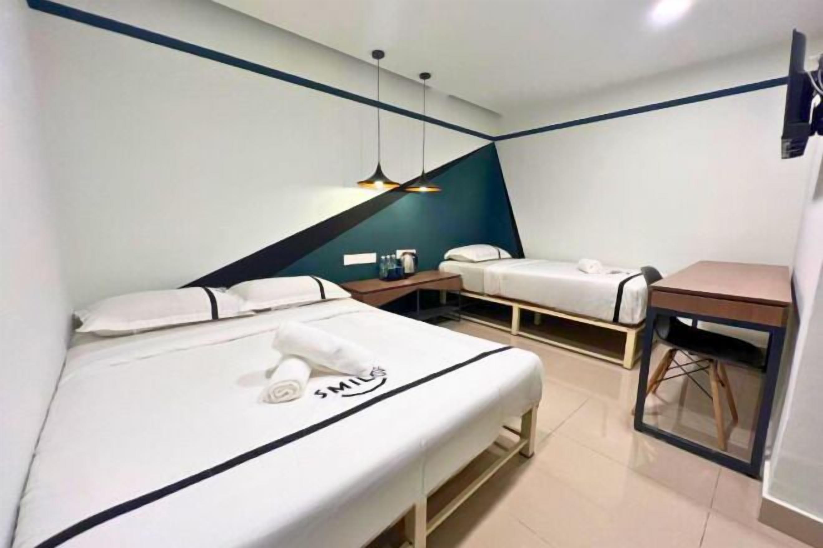 Desk, iron/ironing board, free WiFi