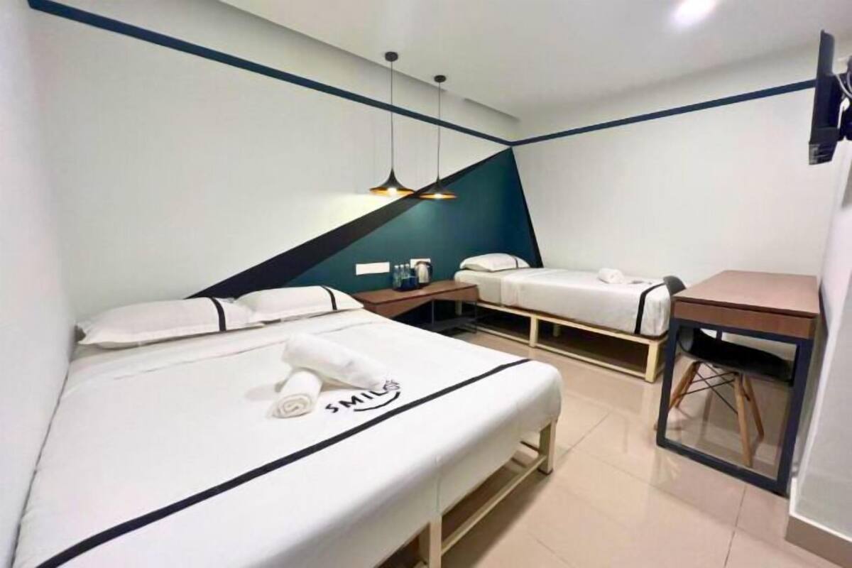 Desk, iron/ironing board, free WiFi