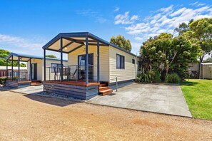 Standaard huisje | Terras