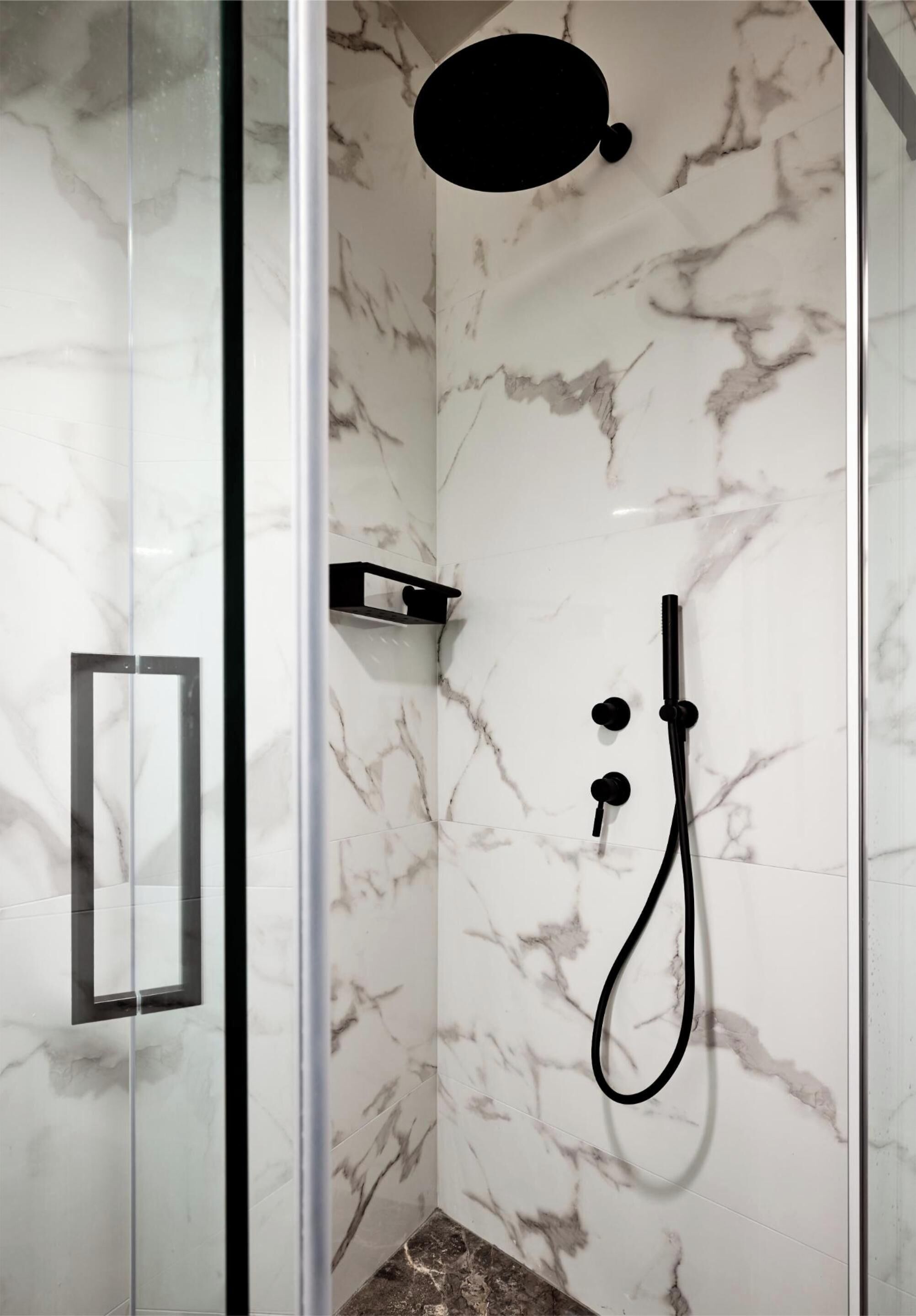 Douche de la salle de bain