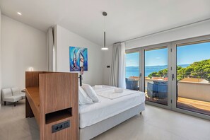 3 bedrooms, iron/ironing board, free WiFi, bed sheets - A4 Luxury Apartment w Pool & Terrace w sea View (Dugi Rat)