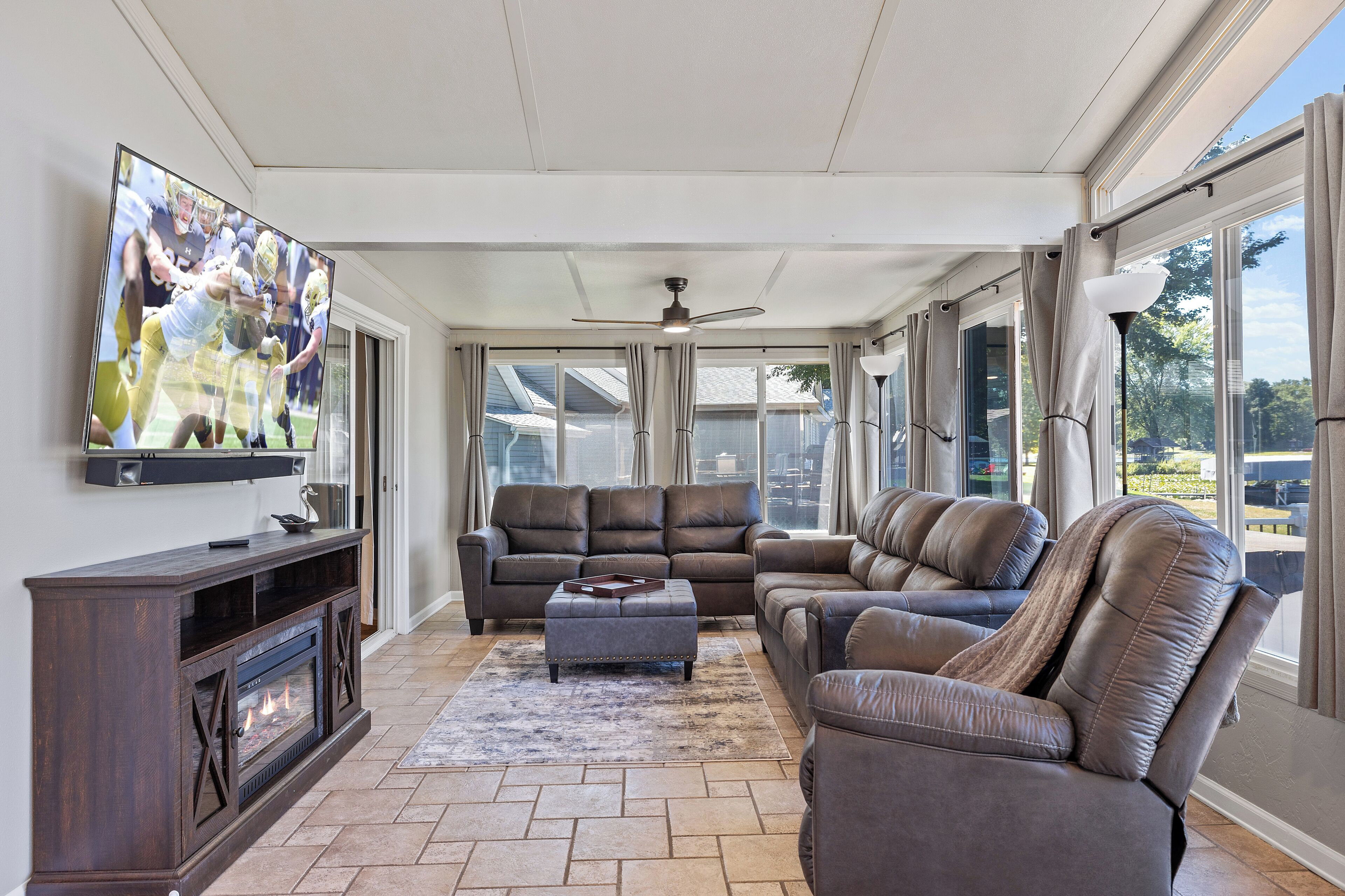 تلفزيون ذكي، مدفأة