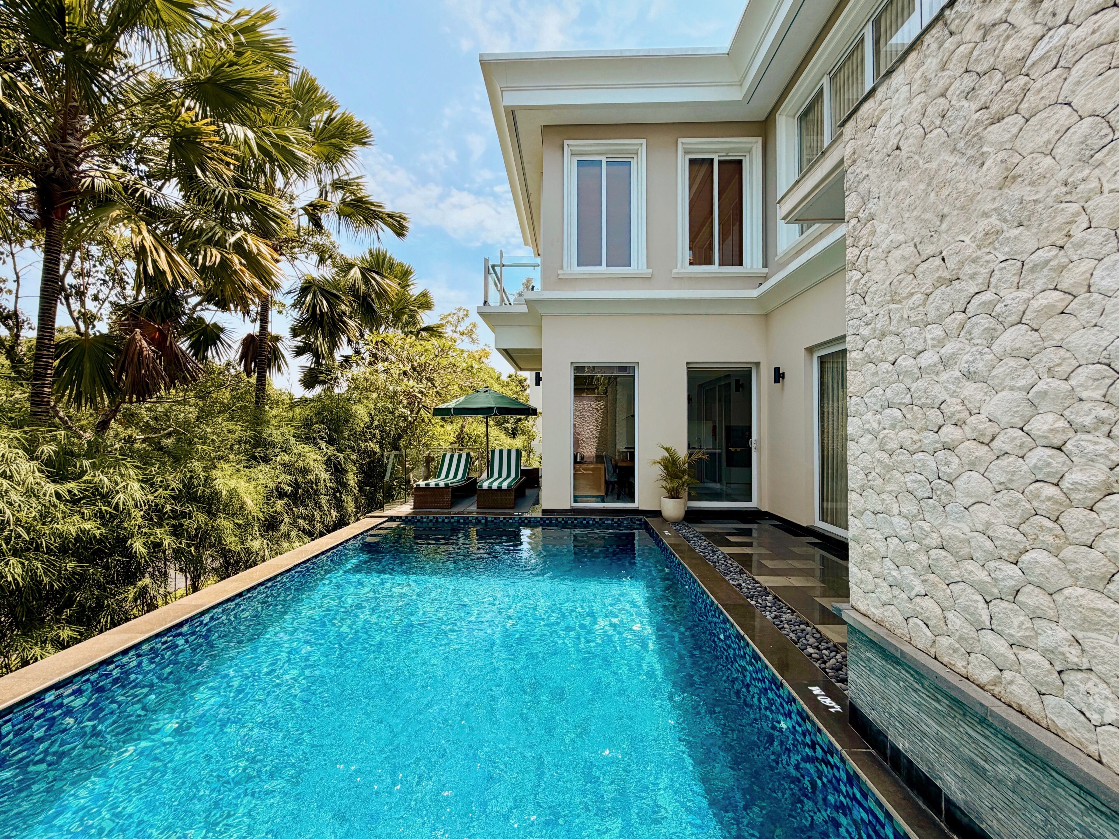 Deluxe Villa, 2 Bedrooms, Private Pool | Premium bedding, down duvets, minibar, in-room safe