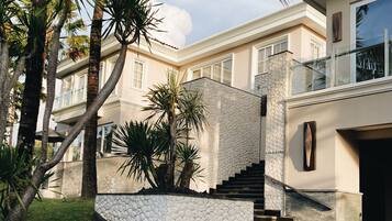 Façade de l’hébergement