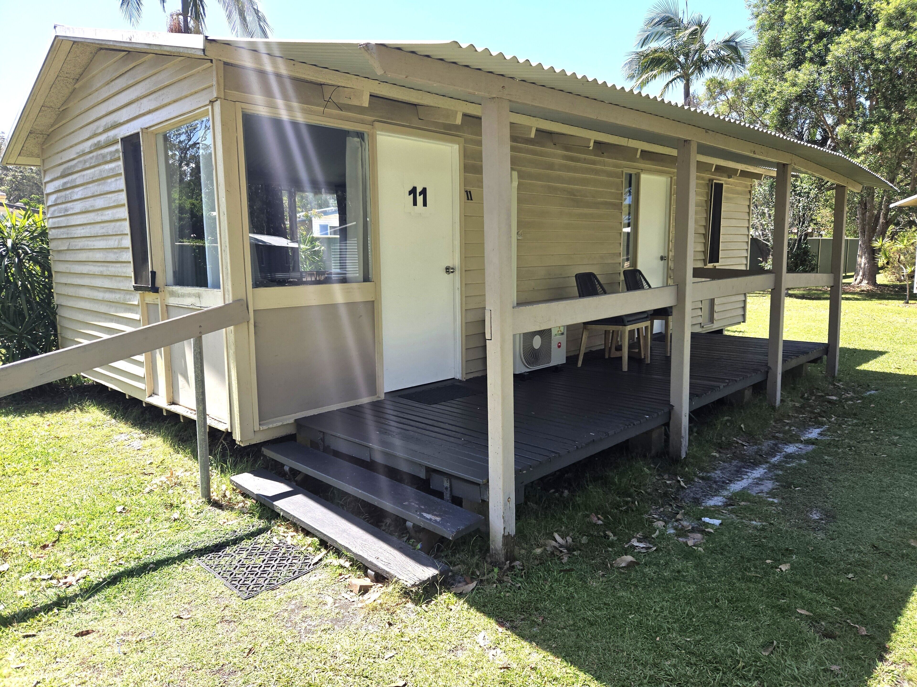 Economy-Ferienhütte | Terrasse/Patio