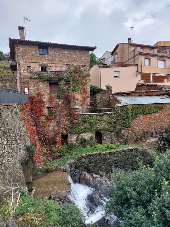 Exterior - 🏡 Charming cottage with fireplace & patio – natural pool just 500m away! 🐶🐱💗 (Sauceda)