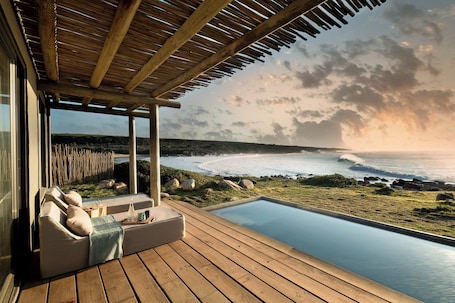 Vistas desde la habitación. GweGwe Beach Lodge