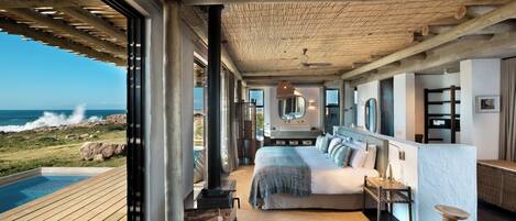 Egyptian cotton sheets, premium bedding, free minibar, in-room safe