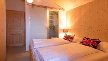 Chalet | 4 camere, con arredamento individuale, lenzuola