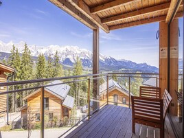 Chalet | Uitzicht vanuit accommodatie