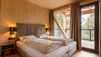 Chalet | 4 bedrooms, individually furnished, bed sheets