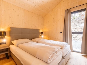 Chalet | 4 chambres, ameublement unique, literie fournie