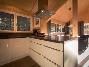 Chalet | Private kitchen | Electric kettle, toaster