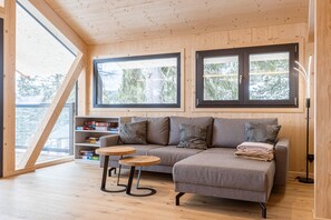 Chalet | Living room - Appealing Chalet With Finnish Sauna (Stadl-Predlitz)