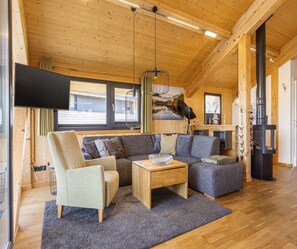 Chalet | Living room - Appealing Chalet With Sauna (Schladming)