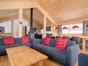 Chalet | Living area - Amazing Chalet With Sauna (Stadl-Predlitz)