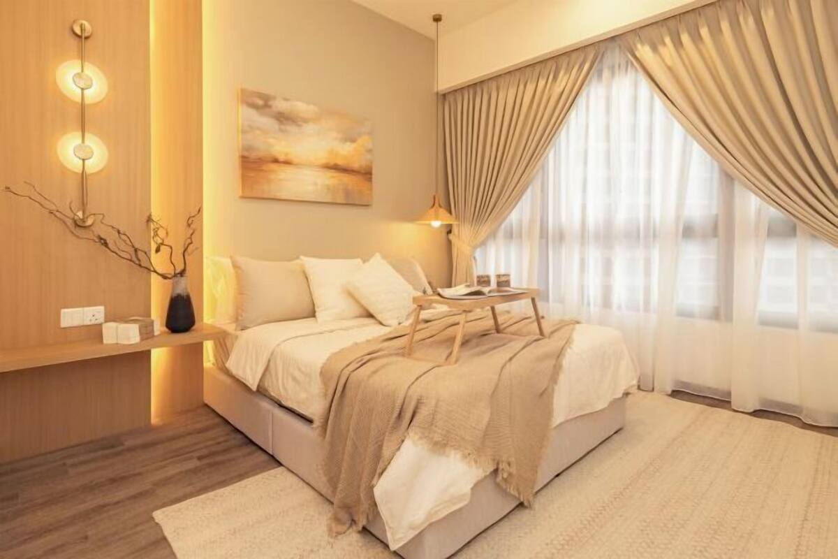 1 bedroom, laptop workspace, iron/ironing board, free WiFi