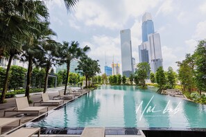Outdoor pool - NaiBnB @ Agile Bukit Bintang (Kuala Lumpur)