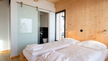 Chalé | 4 quartos, individualmente mobiliados