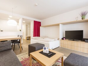 Leilighet | 1 soverom og sengetøy