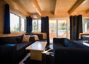Living room - Chalet in Turracher Hohe Near Ski Slopes (Stadl-Predlitz)