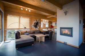Living area - Chalet in Turracher Hohe Near Ski Slopes (Stadl-Predlitz)